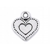 Zawieszka charms SERCE 12x13mm / 2szt.